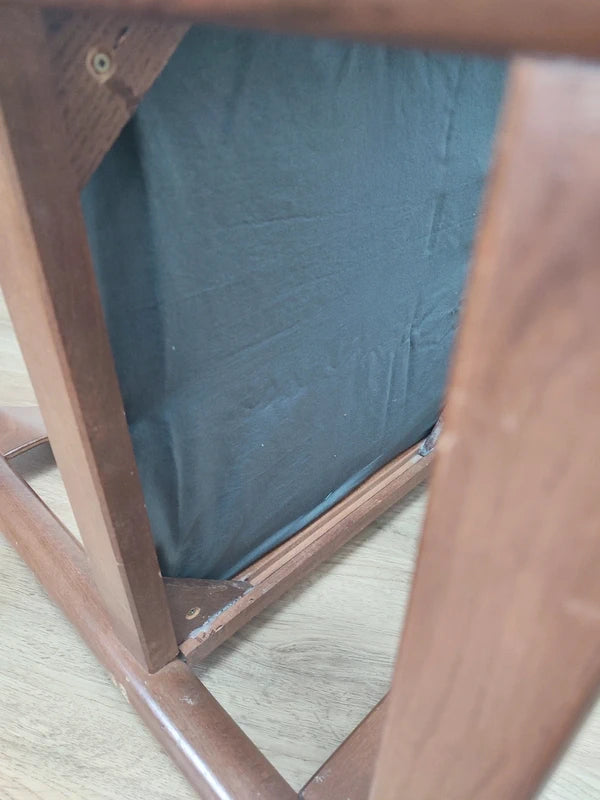 Chaise vintage x tissu Jacquard