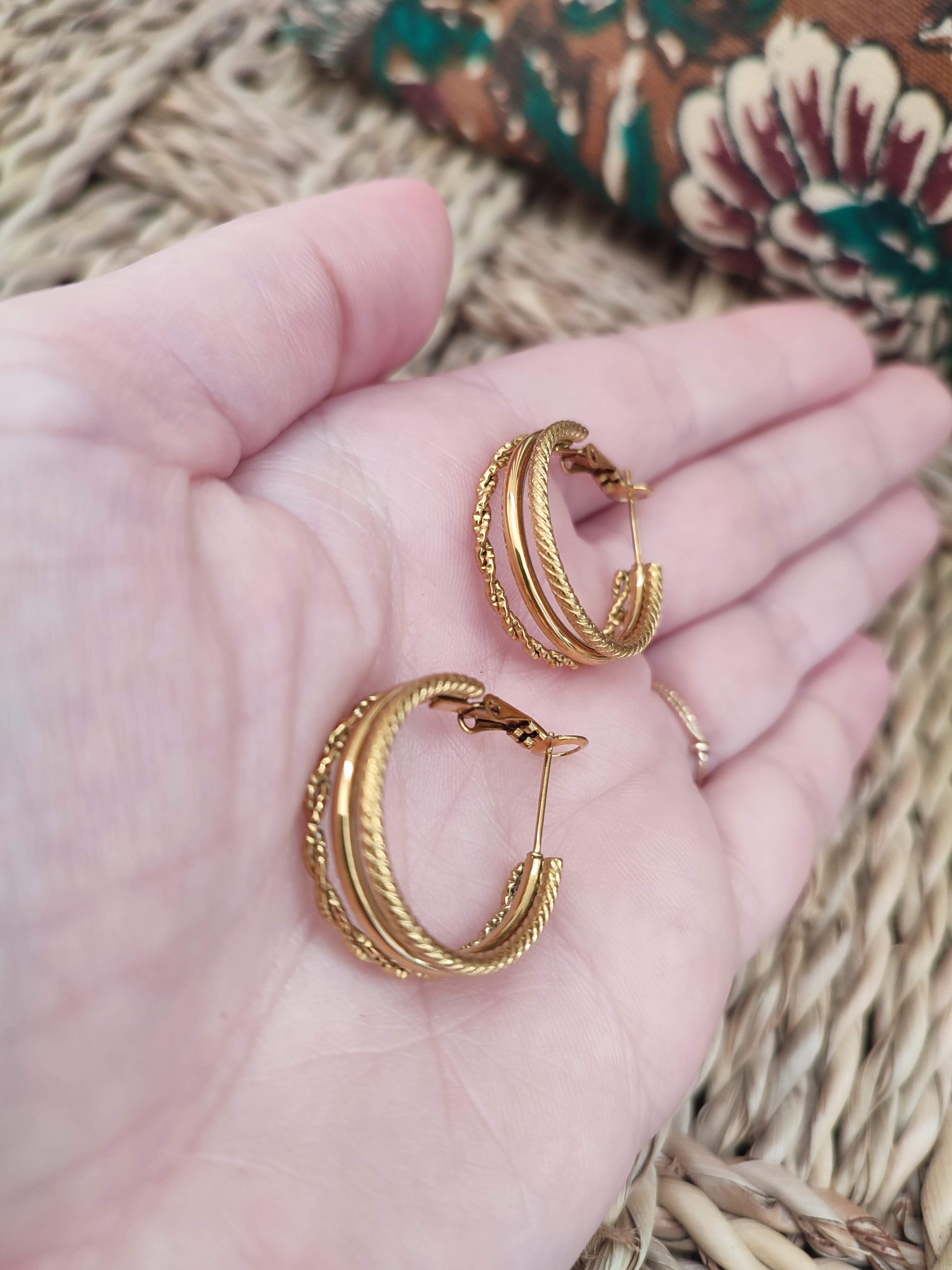 Boucles d'oreilles - Mona