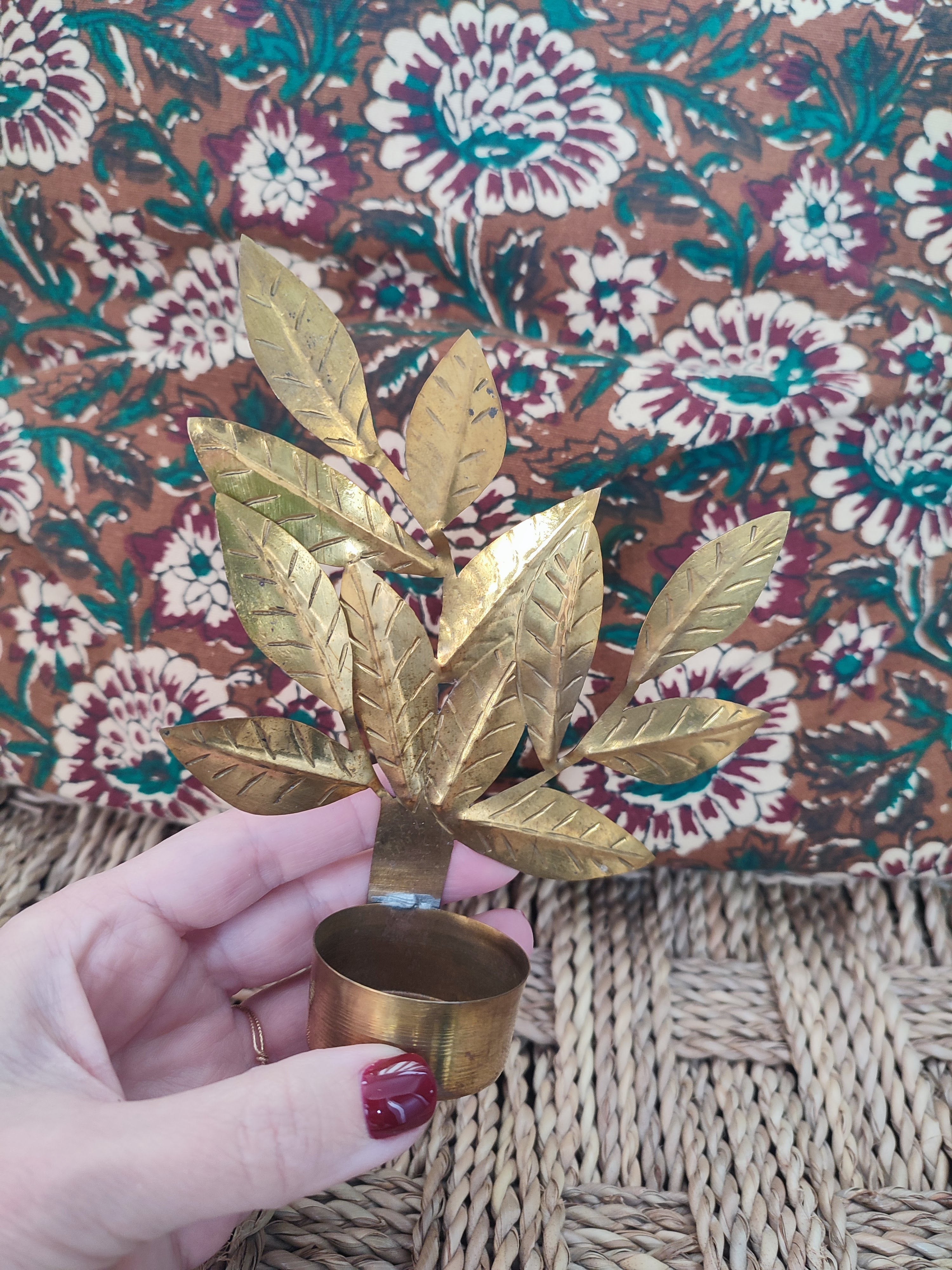 Bougeoir mural - feuillage | Nomad by Liv