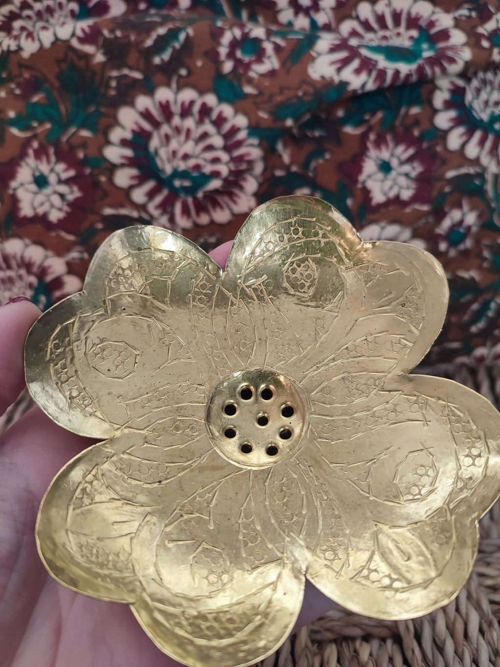 Porte-savon fleur