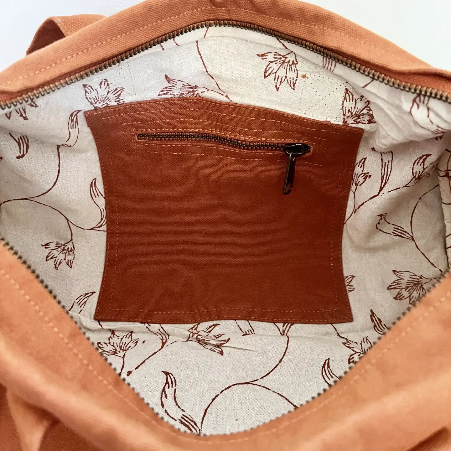 Mini sac polochon rose - chocolat | Family impact stories