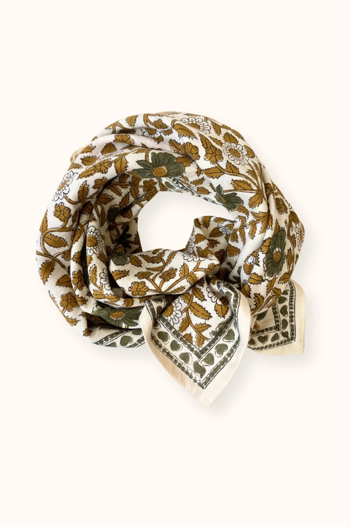 Grand foulard Latika Cœur | Apaches Collections