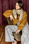 Grand foulard Latika Cœur | Apaches Collections